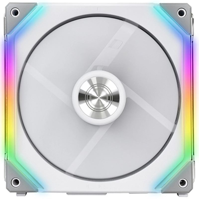 Lian Li Uni Fan SL140 RGB 140mm Fan - White - مروحة تبريد